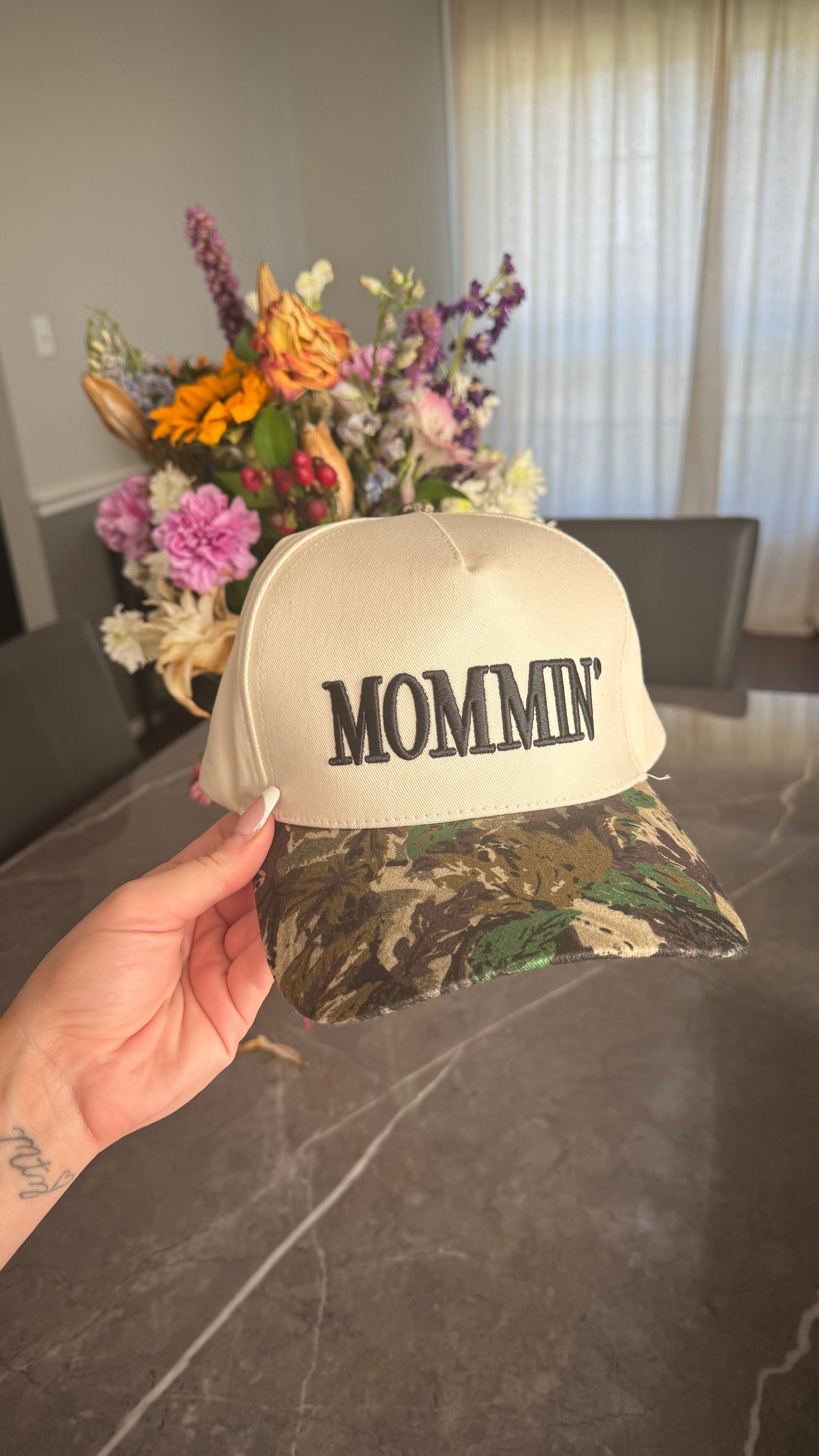 Mommin’ Camo Hat