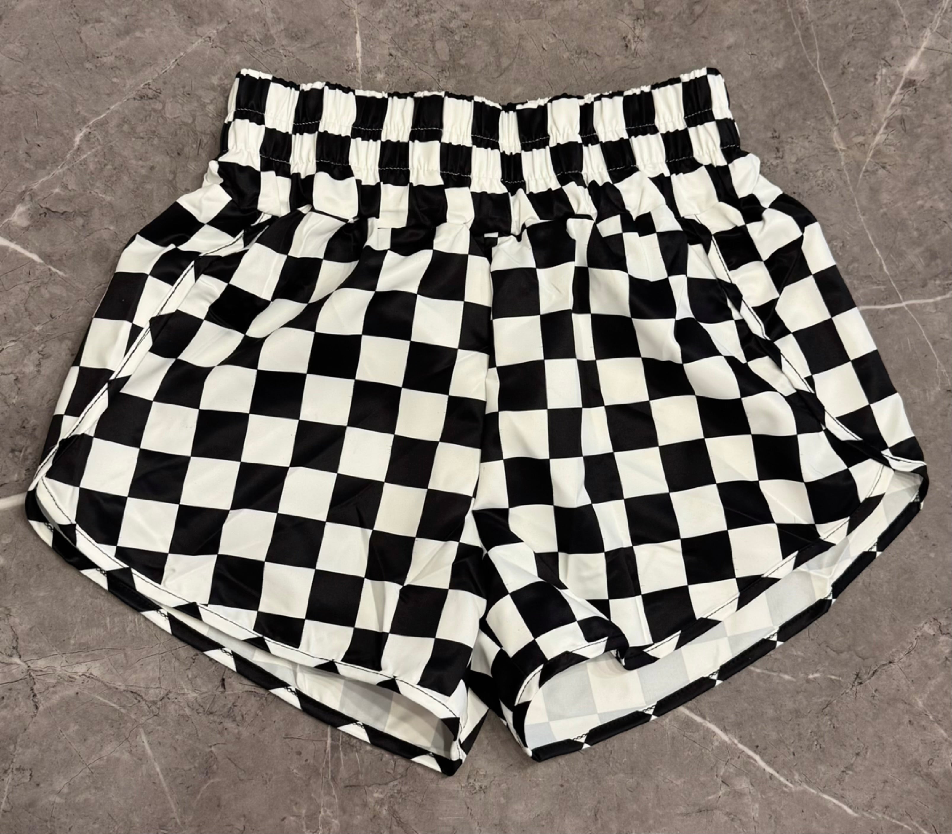 Checkerboard Shorts