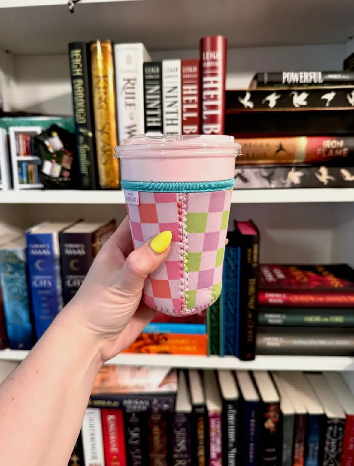 Checker Drink Sleeve- Small