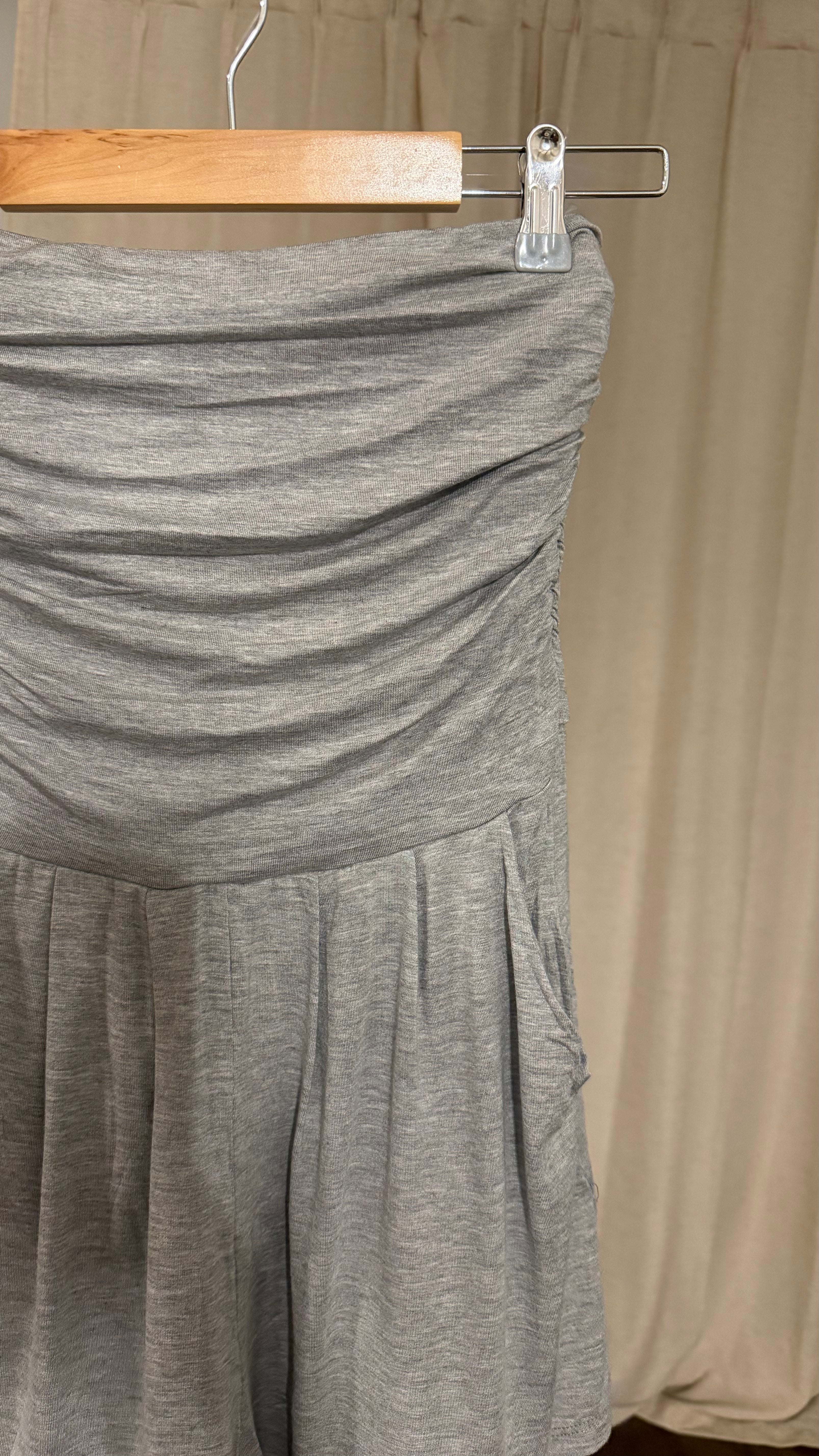 Grey Tube Romper