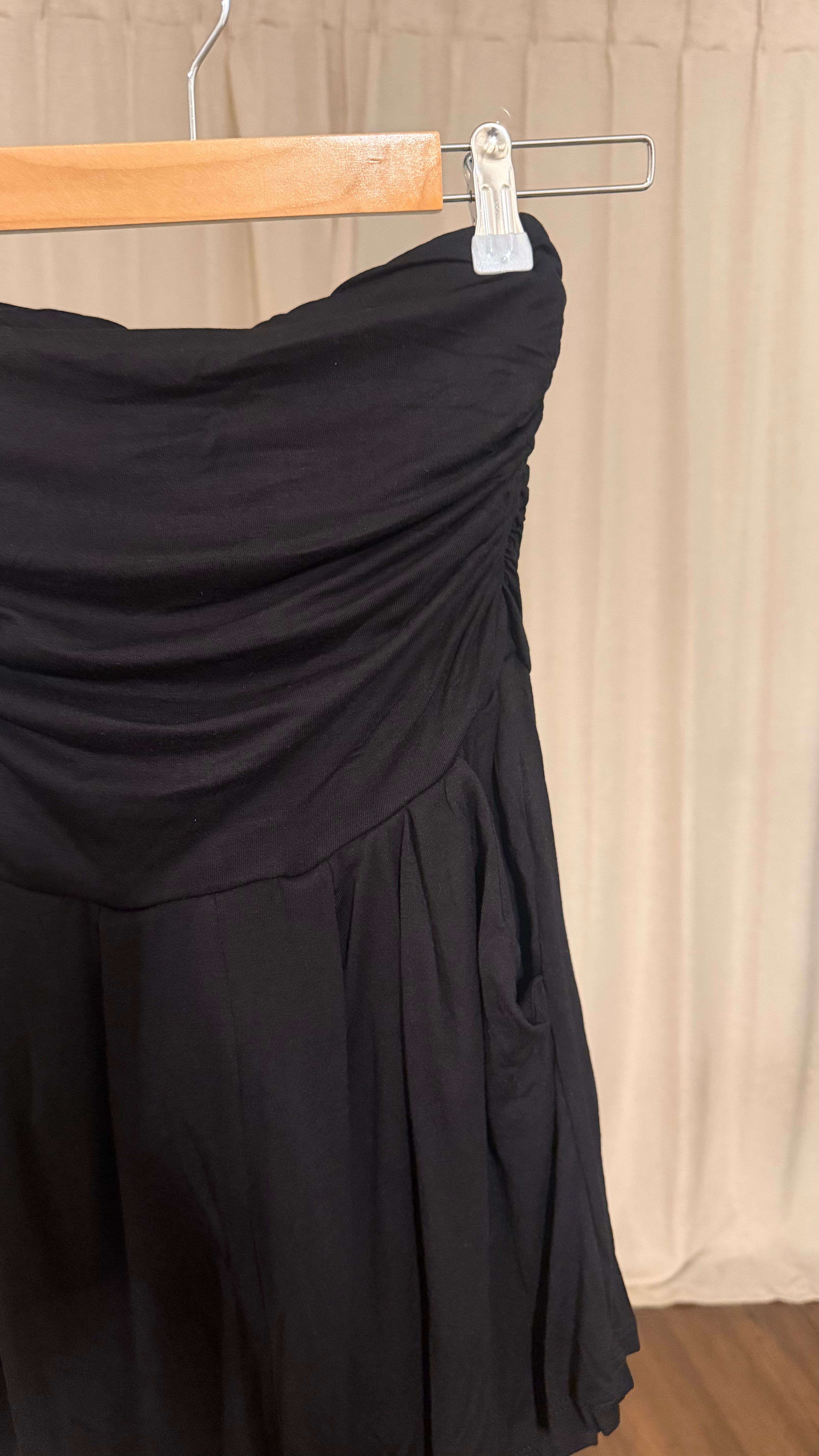 Black Tube Romper