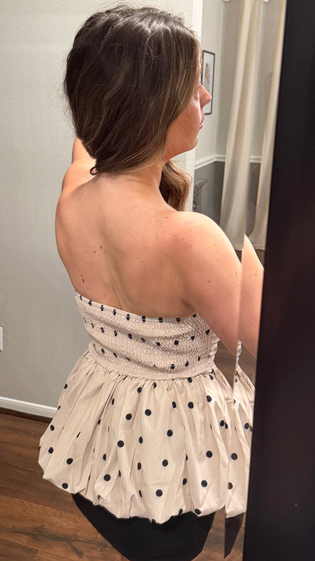 Polka Dot Tube Top