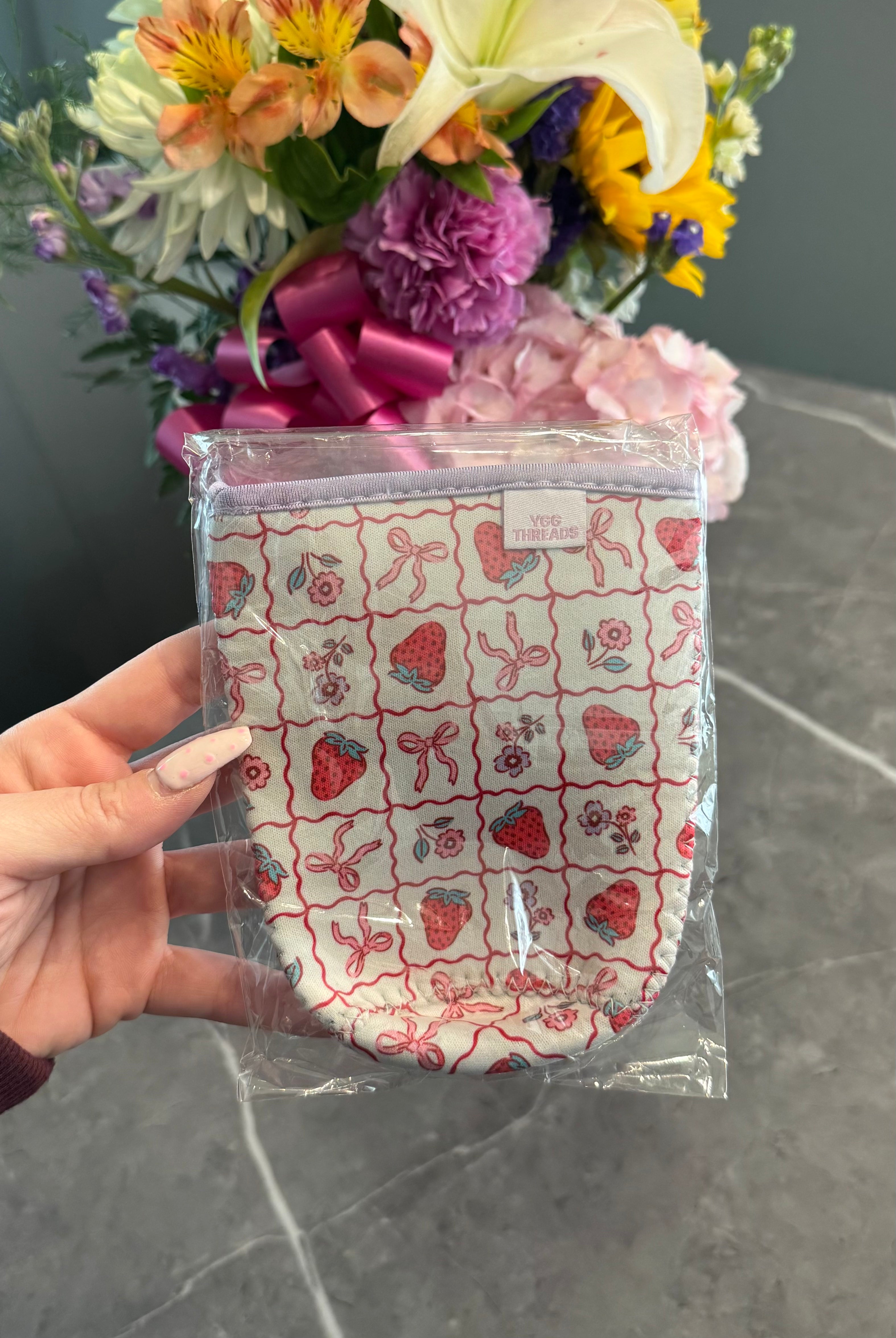 Strawberry Drink Sleeve- Medium